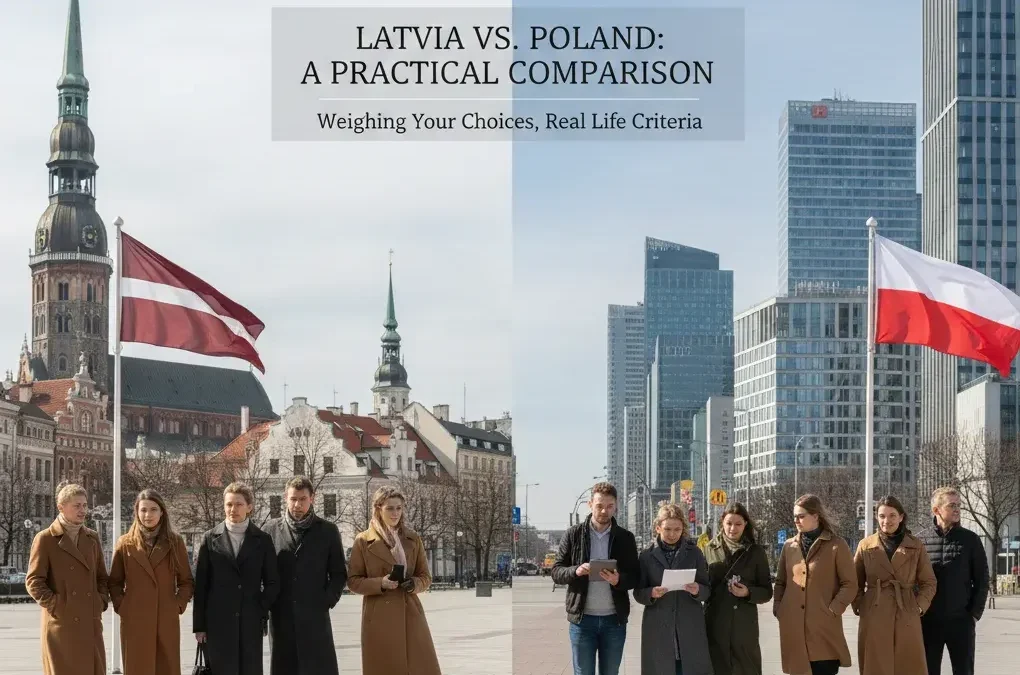 Latvia vs Poland for Living: Practical comparison